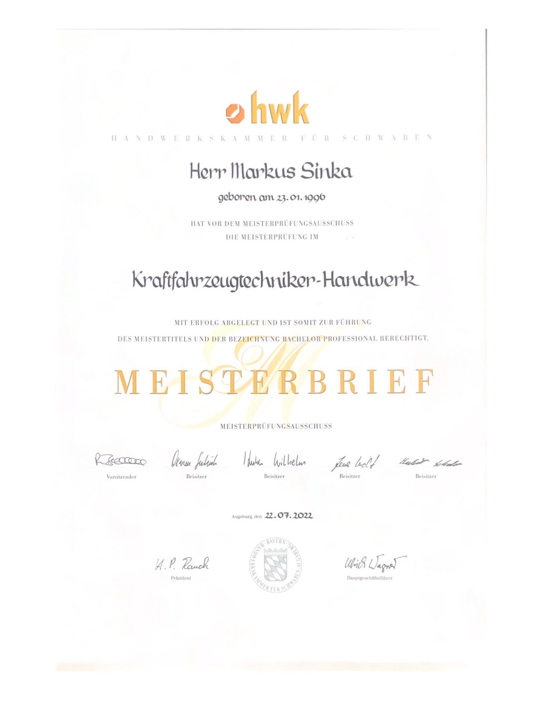 Meisterbrief